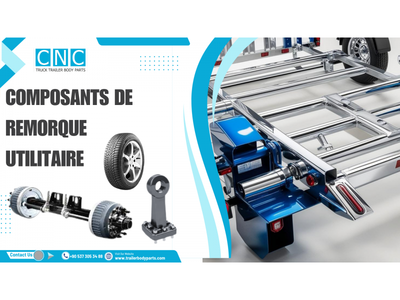 Nous fournissons des pièces de rechange durables et de haute qualité pour tous types de remorques—car la fiabilité commence par les bonnes pièces. Restez en mouvement avec nous !